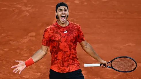 Francisco Cerúndolo, uno de los que más avanzaron.