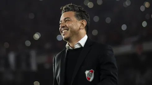 August 13, 2022, Buenos Aires, Argentina: Marcelo Gallardo head coach of River Plate smiles during the Liga profesional 2022 match between River Plate and Newell s Old Boys at Estadio Monumental Antonio V. Liberti. Buenos Aires Argentina - ZUMAs197 20220813_zaa_s197_085 Copyright: xManuelxCortinax
