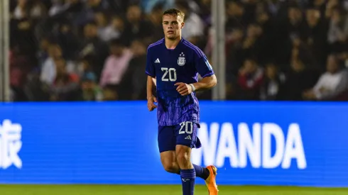 Ignacio Miramón con la Albiceleste.