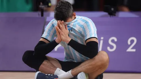 Facundo Conte se lamenta tras la eliminación.