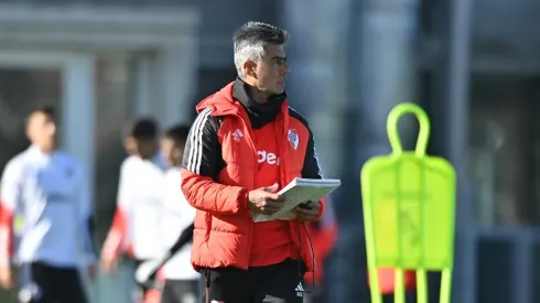 Marcelo 'Pichi' Escudero, DT interino de River.