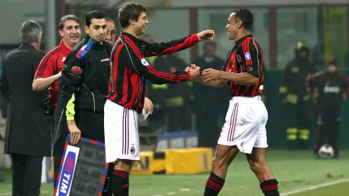 El mítico Cafú, otra de las estrellas que compartió plantel con Grimi.