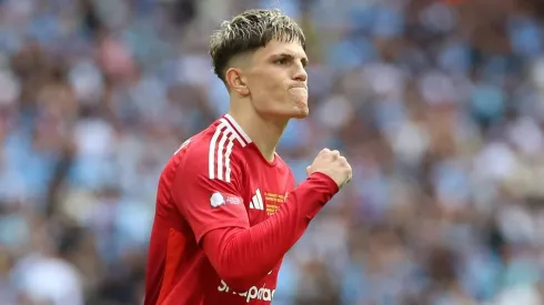 Alejandro Garnacho en Manchester United.