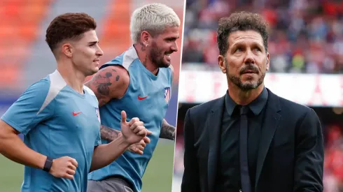 ¿Logrará Simeone complementarse con Julián Álvarez?