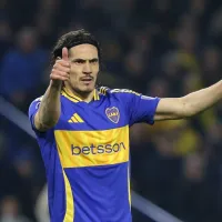 Edinson Cavani definió en cuatro palabras el triunfo de Boca ante Cruzeiro
