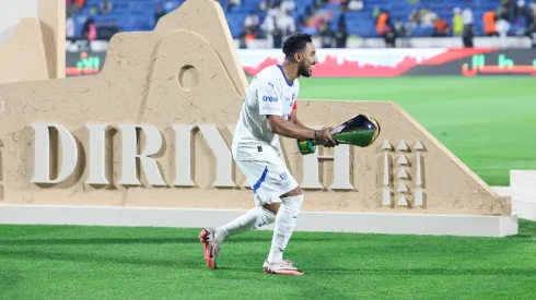 Salem Al-Dawsari celebra un nuevo título con Al Hilal.