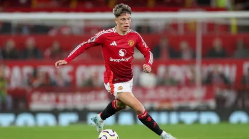 Alejandro Garnacho en Manchester United.