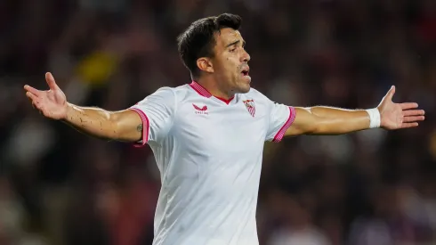 Marcos Acuña durante su paso por Sevilla.