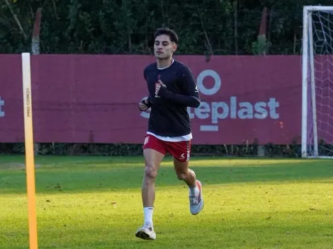 Previo al partido ante Boca, Javier Altamirano dejó la práctica de Estudiantes y generó preocupación
