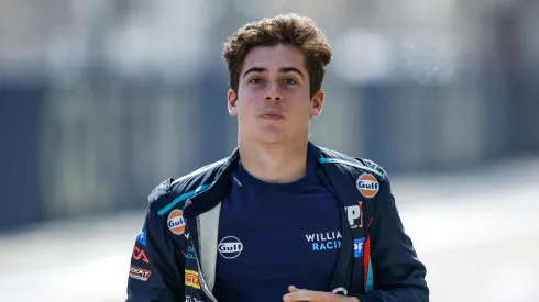 Franco Colapinto, en una carrera de la Fórmula 3.