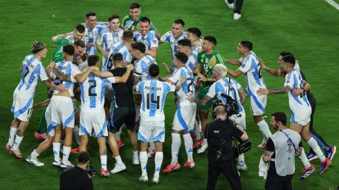La Selección Argentina celebra la Copa América 2024