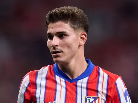 Filtraron la reacción de Julián Álvarez tras ser reemplazado en Atlético de Madrid