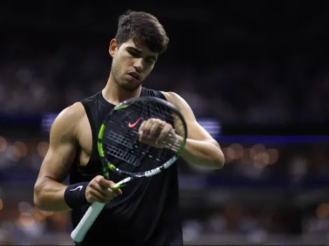 Lapidaria autocrítica de Carlos Alcaraz tras quedar eliminado del US Open: “Mentalmente no estoy bien”