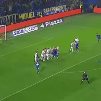 VIDEO: así fue el golazo de tiro libre de Cristian Lema para el 1-0 de Boca ante Rosario Central
