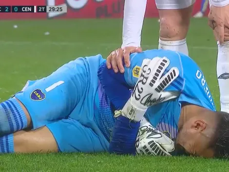 VIDEO | El fuerte choque de Chiquito Romero y Copetti que dejó afuera al arquero de Boca: “Me rompió”