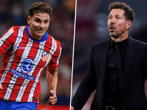 La reflexión de Simeone ante la falta de gol de Julián