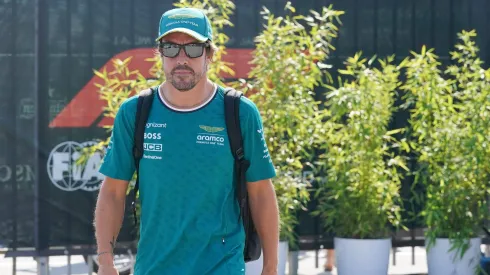 Fernando Alonso, corredor español.