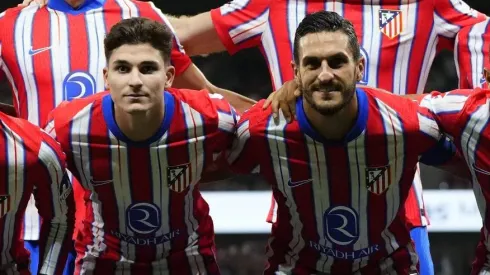 Koke Resurrección, capitán del Atlético de Madrid, analizó el rendimiento de Julián Álvarez.