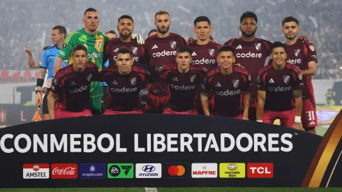 Así salió a jugar River en Chile.