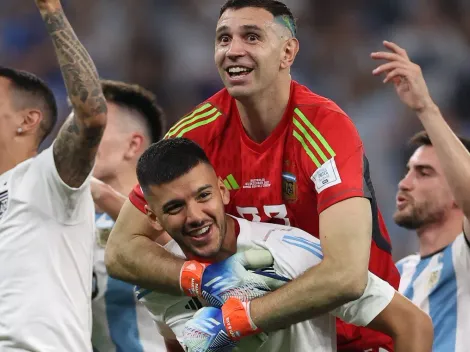 Gerónimo Rulli defendió a Dibu Martínez de las críticas en Francia: "Entiendo lo que provoca, pero es una gran persona"