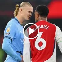 El gesto antideportivo de Haaland en el gol agónico de Manchester City vs. Arsenal por Premier League