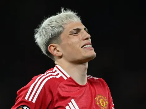 Garnacho se lamentó por el debut de Manchester United en Europa League: "Frustrante"