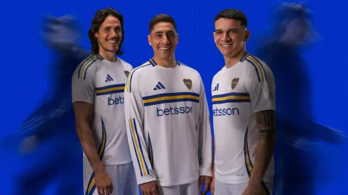 Boca presentó su nueva camiseta alternativa blanca: "Inspirada en la bandera"