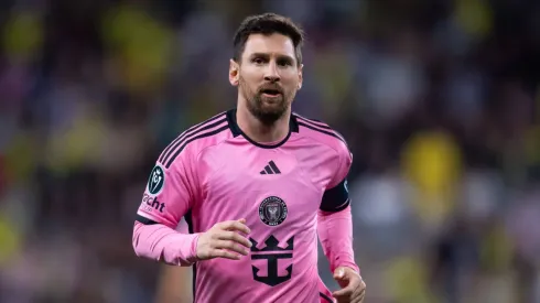 Lionel Messi con la camiseta de Inter Miami.