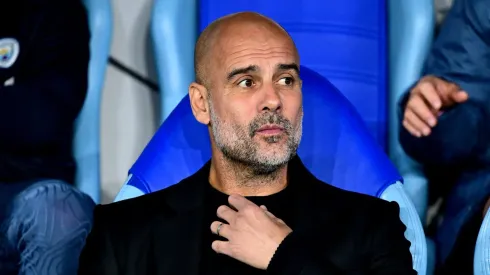 Pep Guardiola, el entrenador de Manchester City.