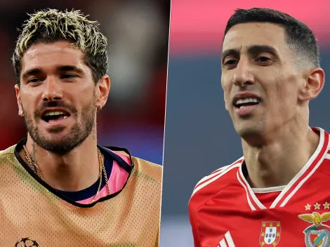 La situación que no se vio de De Paul y Di María en el Benfica vs. Atlético