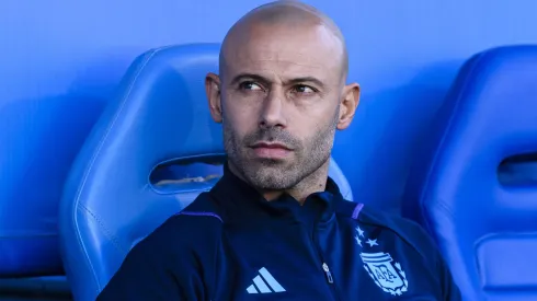 Javier Mascherano, entrenador de la Sub 20 de Argentina.
