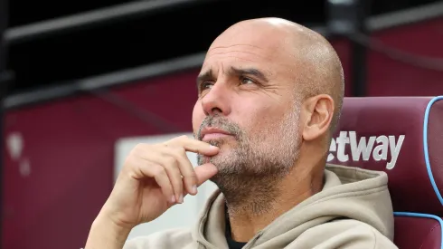 Pep Guardiola, el entrenador de Manchester City.