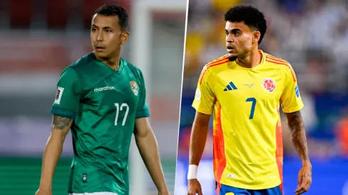 Roberto Fernández y Luis Díaz, figuras de Bolivia y Colombia, respectivamente.