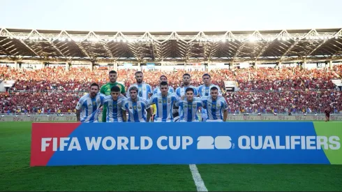 Los once titulares de Argentina en Venezuela.