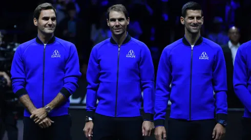 Federer, Nadal y Djokovic.