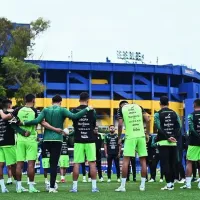 Los hinchas de River adelantaron el resultado de la Selección Argentina porque Bolivia se entrenó en Casa Amarilla de Boca
