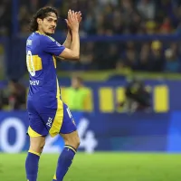 Edinson Cavani se rindió ante la gente de Boca y definió a la Bombonera en dos palabras
