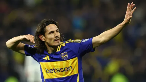 Edinson Cavani, delantero de Boca.