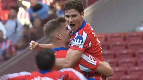 Julián Álvarez, clave en el triunfo del Atlético de Madrid