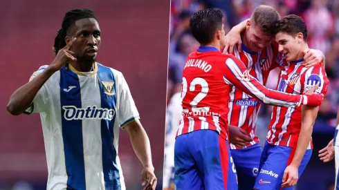 Yvan Neyou ninguneó a Giuliano Simeone al decir en zona mixta post Atlético de Madrid vs. Leganés que no lo conocía.