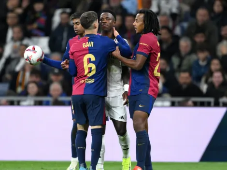 El gesto provocador de Gavi a Vinicius tras el triunfo del Barcelona ante Real Madrid en el Clásico
