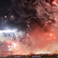 El impresionante recibimiento de los hinchas de River en el partido contra Atlético Mineiro por la semifinal de la Copa Libertadores