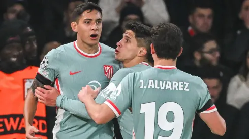 Atlético de Madrid en su visita a PSG.