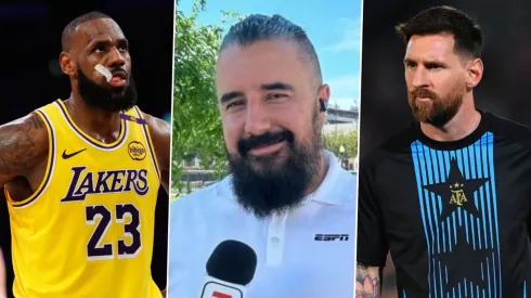 Álvaro Morales destrozó a Messi.