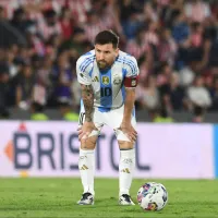 No se vio en TV: la agresión que sufrió Messi en pleno partido entre Paraguay y Argentina