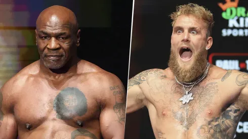 Mike Tyson vs. Jake Paul, se espera que sea una pelea impactante de boxeo. (Getty Images/Imago)