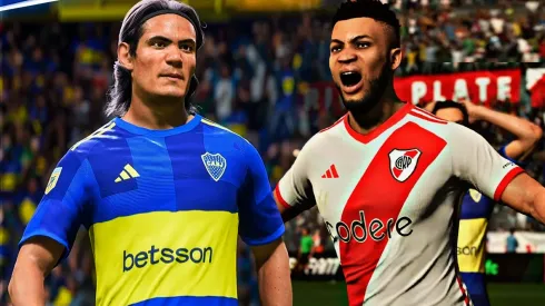 La actualización del EA FC 25 para Boca y River