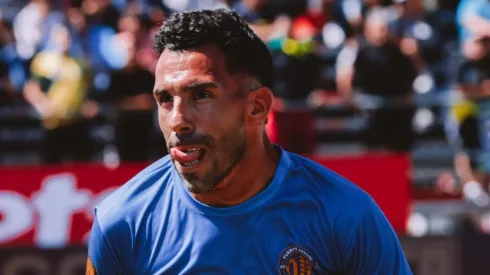 Carlos Tevez en la Copa Potrero.