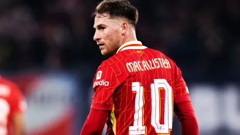 Alexis Mac Allister como jugador del Liverpool