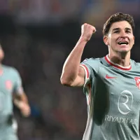 VIDEO | El tremendo gol de tiro libre que hizo Julián Álvarez en Sparta Praga vs. Atlético de Madrid por la Champions League